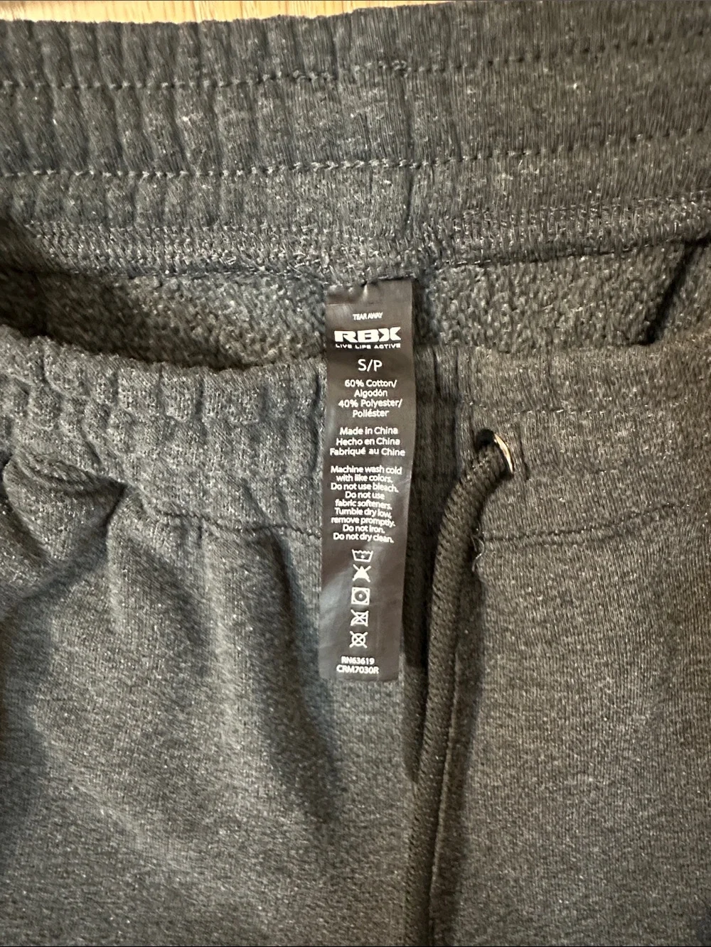 Kids' Two-Tone Black and Gray Jogger Pants